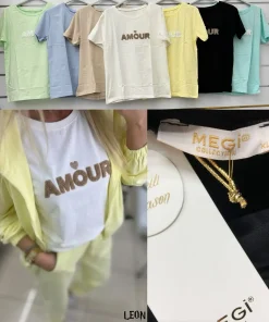 Bluzki damskieTURECKA ,Size uni ,paczka 6 szt mix kolor