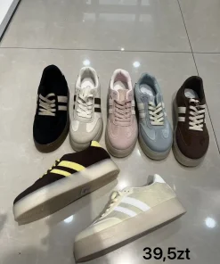 Buty Sportowe DAMSKIE (36-41, 12par) 1 kolor