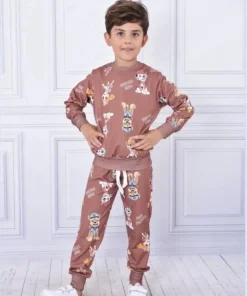 Komplety DZIECIĘCA,Size 3-10lat,paczka 5szt, 1 kolor