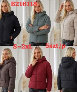 Kurtki damskie,size s-2xl,Paczka 5szt,1kolor
