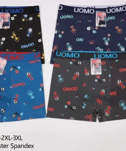 Bokserki MĘSKIE,Size l-3xl,paczka 24szt, mix kolor