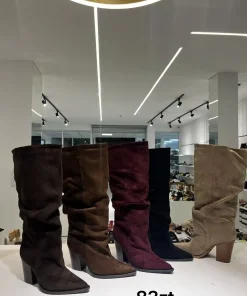 Buty Kozaki DAMSKIE (36-41, 12par) 1 kolor