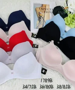 Biustonosz B Damskie,Size 34/75-38/85,paczka 6szt, 1 kolor