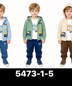 Komplety DZIECIĘCA,Size 1-5lat,paczka 15szt, mix kolor