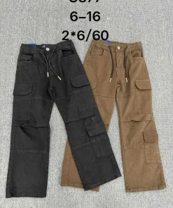 Spodnie JEANSY DZIECIĘCA,Size 6-16lat,paczka 12szt, mix kolor
