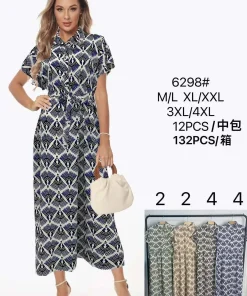 Sukienki damskie,size m/l-3/4xl,Paczka 12szt,mix kolor