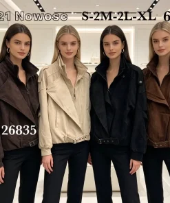 Kurtki damskie,size s-xl,Paczka 6szt,1kolor