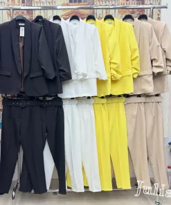Komplety damskie WŁOSKA ,Size uni ,paczka 6 szt mix kolor