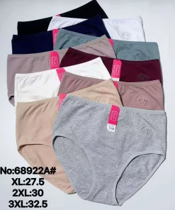 Majtki Damskie,Size xl-3xl,paczka 24szt, mix kolor