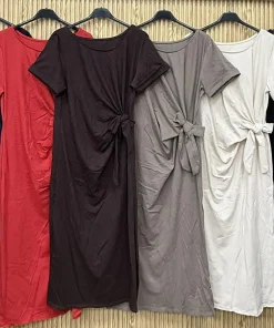 Sukienki damskie WŁOSKA ,Size uni ,paczka 6 szt mix kolor