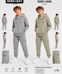 Komplety DZIECIĘCA,Size 8-16lat,paczka 5szt, 1 kolor