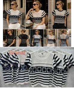 Bluzki Damskie,Size uni,paczka 6szt, 1 kolor