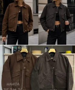 Kurtki skórzane damskie,size s-l,Paczka 6szt,1kolor