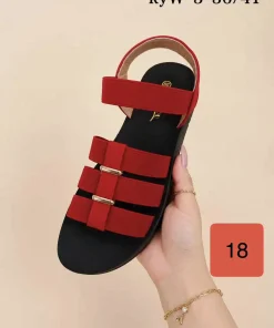 Sandaly DAMSKIE (36-41, 12par) 1 kolor