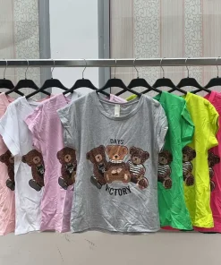 Bluzki damskie WŁOSKA,Size uni ,paczka 6 szt mix kolor