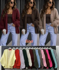 Swetry damskie,size uni,Paczka 6szt,mix kolor