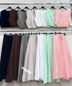 Komplety damskie WŁOSKA ,Size uni ,paczka 6 szt mix kolor