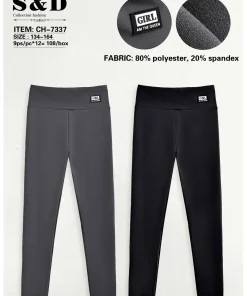 Legginsy DZIECIĘCA,Size 134-164,paczka 12szt, mix kolor