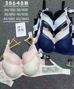 Biustonosz D Damskie,Size 34/75-44/100,paczka 6szt, 1 kolor