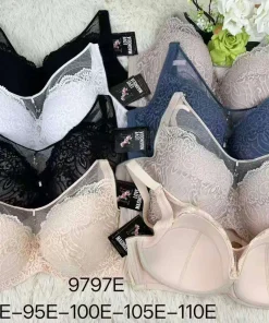 Biustonosz E Damskie,Size 90-110,paczka 6szt, 1 kolor