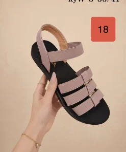 Sandaly DAMSKIE (36-41, 12par) 1 kolor