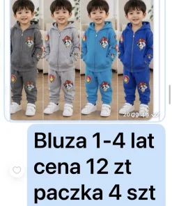 Bluzy DZIECIĘCA,Size 1-4lat,paczka 4szt, 1 kolor