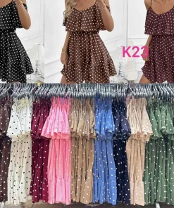 Sukienki damskie,size uni,Paczka 6szt,mix kolor