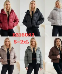 Kurtki damskie,size s-2xl,Paczka 5szt,1kolor