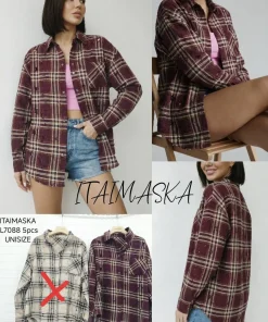 Koszule Damskie,Size uni,paczka 5szt, 1 kolor