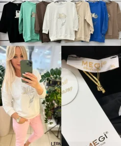Bluzki damskie TURECKA ,Size uni ,paczka 6 szt mix kolor