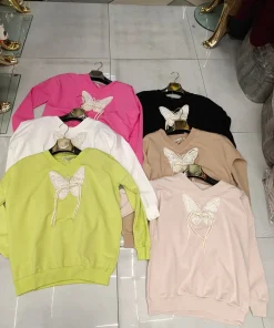 Bluzy damskie,size uni,Paczka 20szt,mix kolor