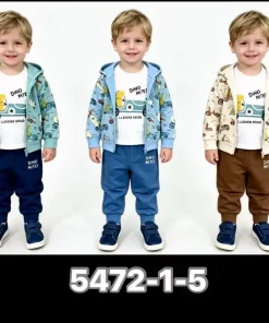 Komplety DZIECIĘCA,Size 1-5lat,paczka 15szt, mix kolor