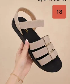 Sandaly DAMSKIE (36-41, 12par) 1 kolor