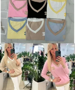 Bluzki damskieTURECKA ,Size uni ,paczka 6 szt mix kolor
