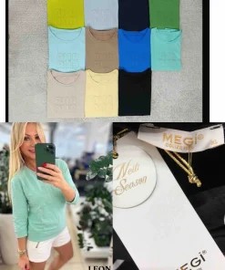 Bluzki damskieTURECKA ,Size uni ,paczka 6 szt mix kolor