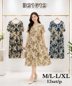 Sukienki damskie,size m/l-l/xl,Paczka 12szt,mix kolor