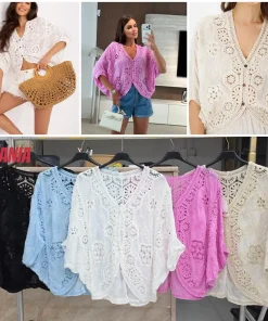 Bluzki damskie,size uni,Paczka 6szt,mix kolor