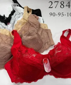 Biustonosz E Damskie,Size 90-105,paczka 6szt, 1 kolor