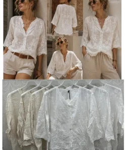 Bluzki Damskie,Size uni,paczka 6szt, mix kolor