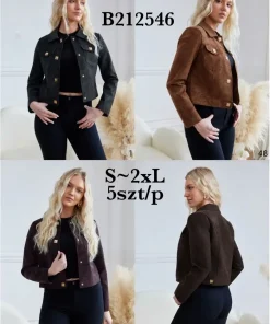 Kurtki damskie,size s-2xl,Paczka 5szt,1kolor