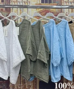 Bluzki damskie WŁOSKA ,Size uni ,paczka 6 szt mix kolor