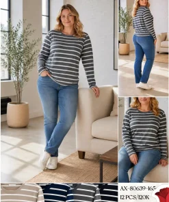 Bluzy Damskie,Size 2xl-5xl,paczka 12szt, mix kolor