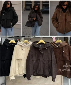 Kurtki damskie,size s-xl,Paczka 6szt,1kolor