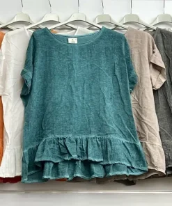 Bluzki damskie WŁOSKA ,Size uni ,paczka 6 szt mix kolor
