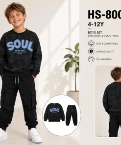 Komplety DZIECIĘCA,Size 4-12lat,paczka 5szt, 1 kolor