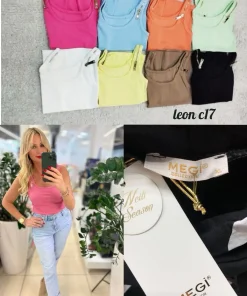 Bluzki damskieTURECKA ,Size uni ,paczka 6 szt mix kolor