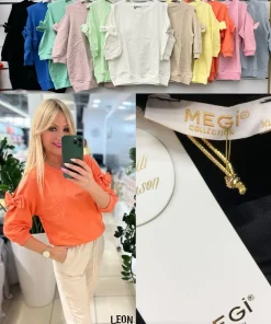 Bluzki damskieTURECKA ,Size uni ,paczka 6 szt mix kolor