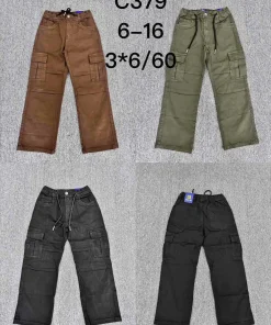 Spodnie JEANSY DZIECIĘCA,Size 6-16lat,paczka 18szt, mix kolor
