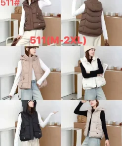 Kamizelki damskie,size m-2xl,Paczka 4szt,1kolor
