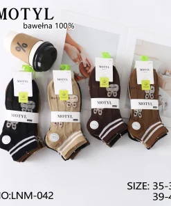 Stopki Damskie,Size 35-42,paczka 40szt, mix kolor